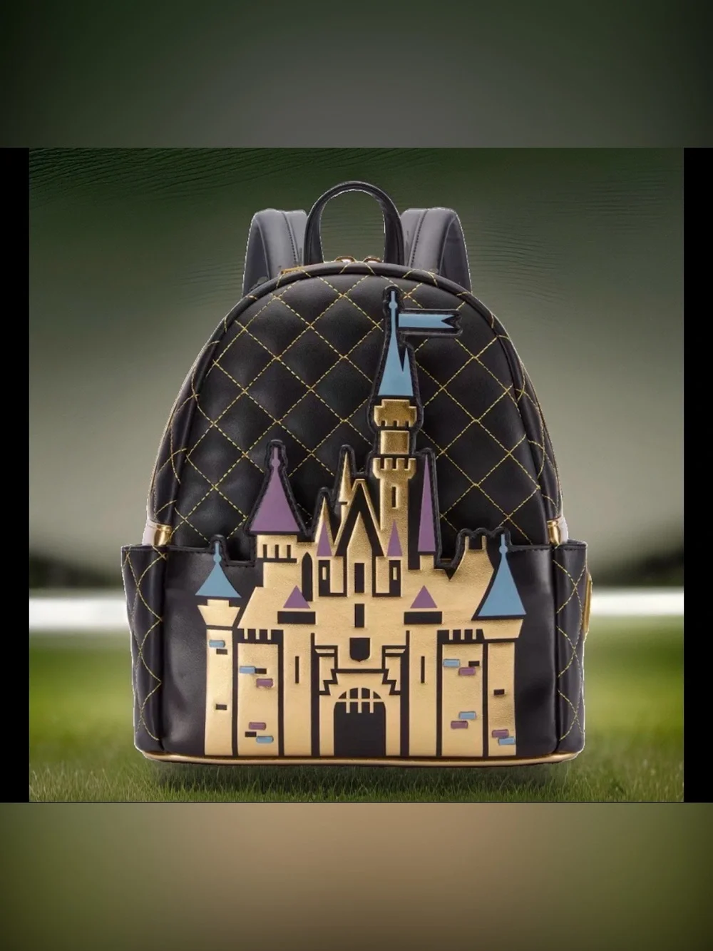 NEW Sleeping Beauty Castle Loungefly Mini Backpack – Disneyland 70th Anniversary